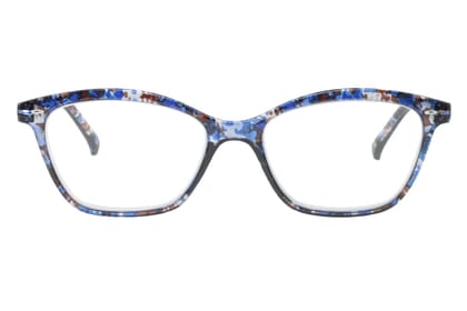 LEXXOO Lesebrille 4120A marmor blau frontal Lesebrille LEXXOO 4120A marmor blau frontal