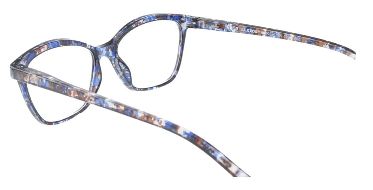 LEXXOO Reading glasses 4120A marble blue inside LEXXOO Reading glasses 4120A marble blue inside