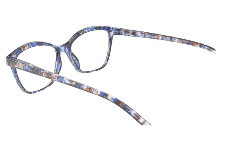 LEXXOO Reading glasses 4120A marble blue inside LEXXOO Reading glasses 4120A marble blue inside