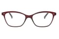 LEXXOO Reading glasses 4120A red frontal Reading glasses LEXXOO 4120A red frontal