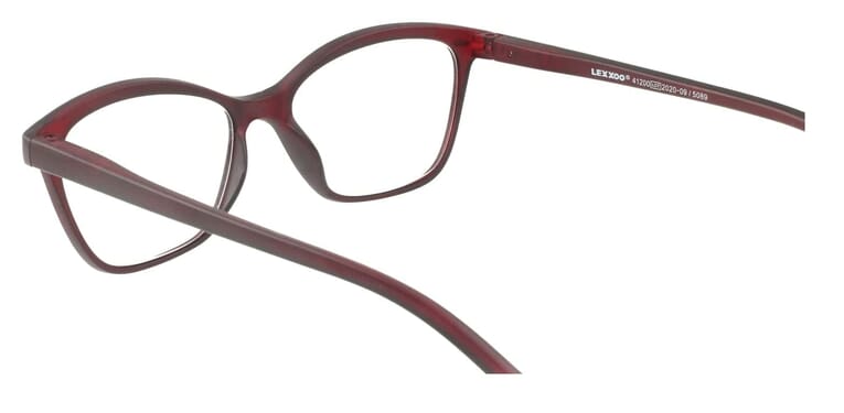 LEXXOO Reading glasses 4120A red inside LEXXOO Reading glasses 4120A red inside