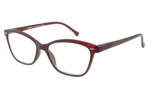 Reading glasses LEXXOO 4120A red sideways