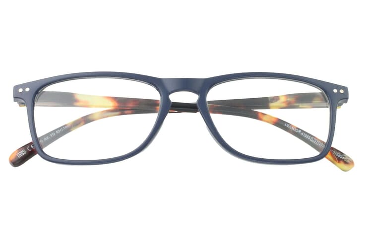 LEXXOO Reading glasses 4128B blue havana closed Reading glasses LEXXOO 4128B blue havana