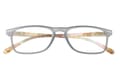 LEXXOO Lesebrille 4128B grau marmoriert geschlossen Lesebrille LEXXOO 4128B grau marmoriert