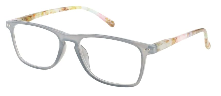 LEXXOO Lesebrille 4128B grau marmoriert seitlich LEXXOO Lesebrille 4128B grau marmoriert seitlich