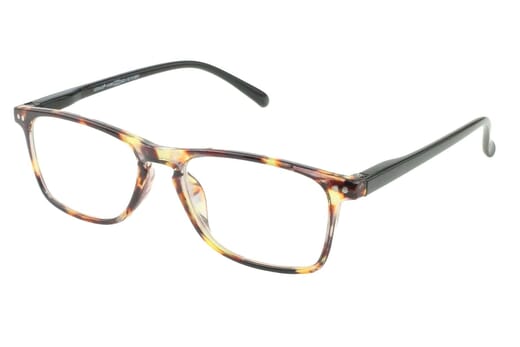 LEXXOO Lesebrille 4128B havanna schwarz seitlich
