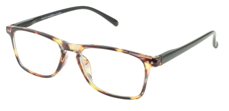 LEXXOO Lesebrille 4128B havanna schwarz seitlich LEXXOO Lesebrille 4128B havanna schwarz seitlich