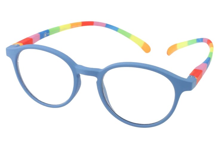Reading glasses Klammeraffe No. 12 Colorful Cornflake sideways Reading glasses Klammeraffe No. 12 Colorful Cornflake sideways