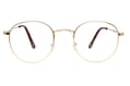 Montana Lesebrille MR54 gold frontal 1 Lesebrille Montana MR54 gold