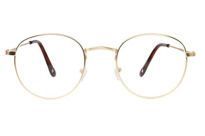 Montana Lesebrille MR54 gold frontal 1 Lesebrille Montana MR54 gold