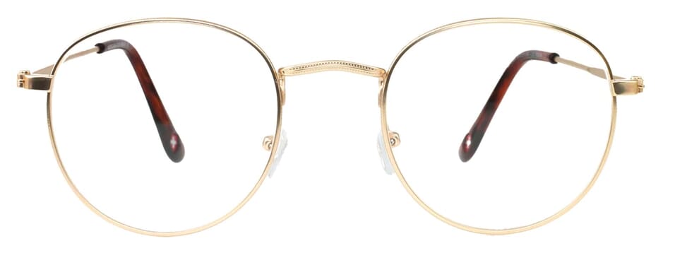 Montana Lesebrille MR54 gold frontal 1 Lesebrille Montana MR54 gold