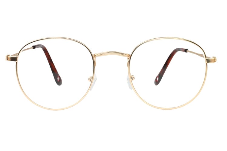 Montana Lesebrille MR54 gold frontal 1 Lesebrille Montana MR54 gold