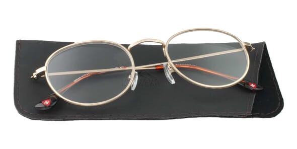 Montana reading glasses MR54 gold with case