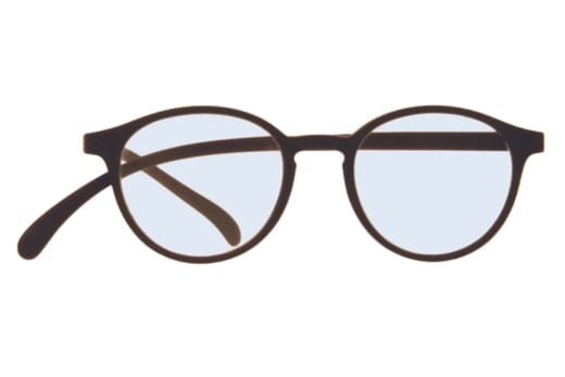 Blaulichtfilter Brille Klammeraffe No. 12 brownie