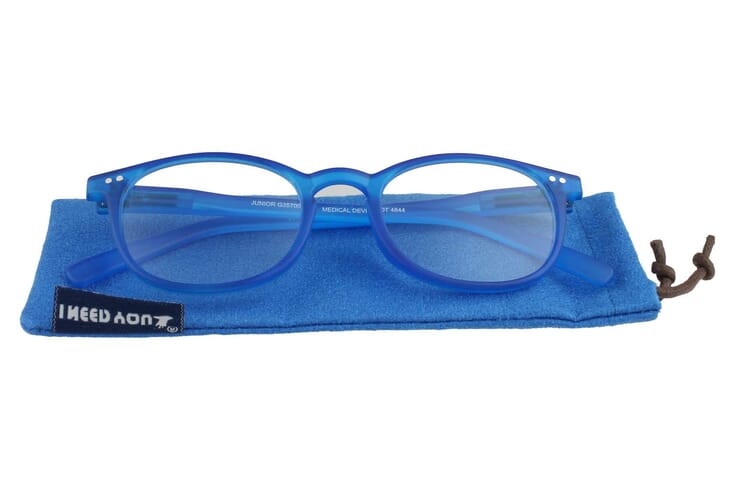 Reading glasses I Need You Junior blue on case Reading glasses I Need You Junior blue on case