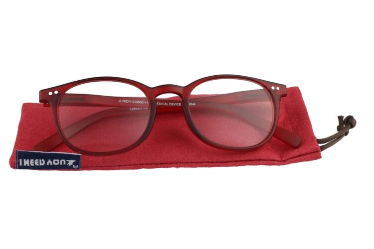 Lesebrille I Need You Junior rot auf Etui Lesebrille I Need You Junior rot auf Etui