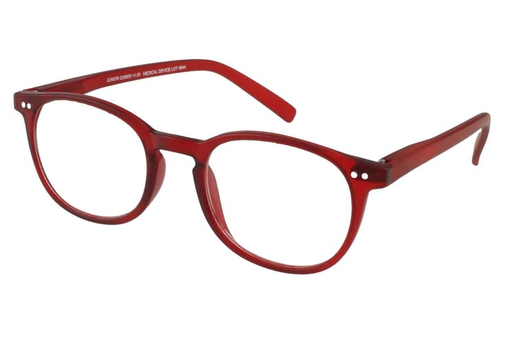 Lesebrille I Need You Junior rot seitlich Lesebrille I Need You Junior rot seitlich