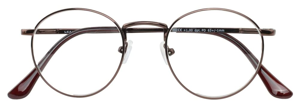 Lesebrille LEXXOO 4090A Braun geschlossen Lesebrille LEXXOO 4090A Braun geschlossen