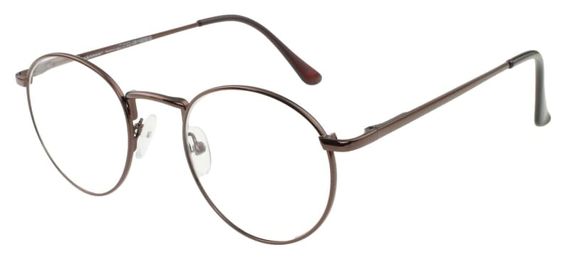 Lesebrille LEXXOO 4090A Braun seitlich Lesebrille LEXXOO 4090A Braun seitlich