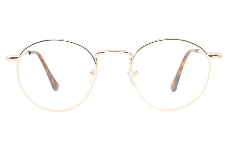 Lesebrille LEXXOO 4090A GOLD frontal Lesebrille LEXXOO 4090A gold