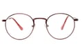 Lesebrille LEXXOO 4090A Rot frontal Lesebrille LEXXOO 4090A Rot