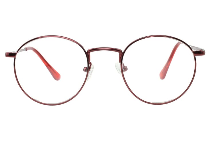 Lesebrille LEXXOO 4090A Rot frontal Lesebrille LEXXOO 4090A Rot