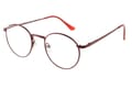 Lesebrille LEXXOO 4090A Rot seitlich Lesebrille LEXXOO 4090A Rot seitlich