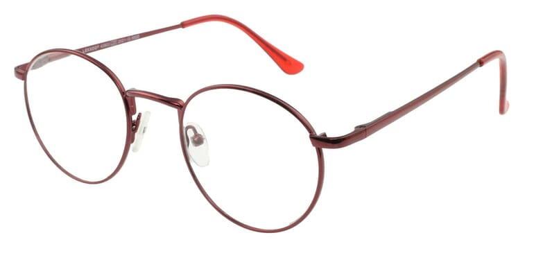 Lesebrille LEXXOO 4090A Rot seitlich Lesebrille LEXXOO 4090A Rot seitlich