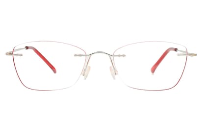Lesebrille LEXXOO 4190 rot frontal Lesebrille LEXXOO 4190 rot