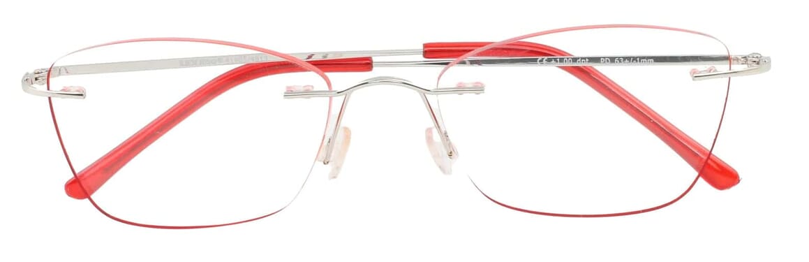 Lesebrille LEXXOO 4190 rot geschlossen Lesebrille LEXXOO 4190 rot geschlossen