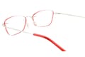 Reading glasses LEXXOO 4190 red inside Reading glasses LEXXOO 4190 red inside