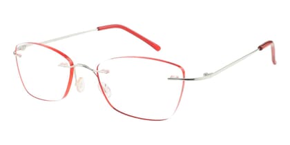 Reading glasses LEXXOO 4190 red sideways Reading glasses LEXXOO 4190 red sideways