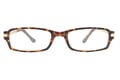 Lesebrille LEXXOO 4240 Havanna Gold frontal Lesebrille LEXXOO 4240 Havanna Gold frontal