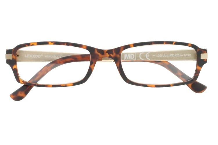 Lesebrille LEXXOO 4240 Havanna Gold geschlossen Lesebrille LEXXOO 4240 Havanna Gold geschlossen