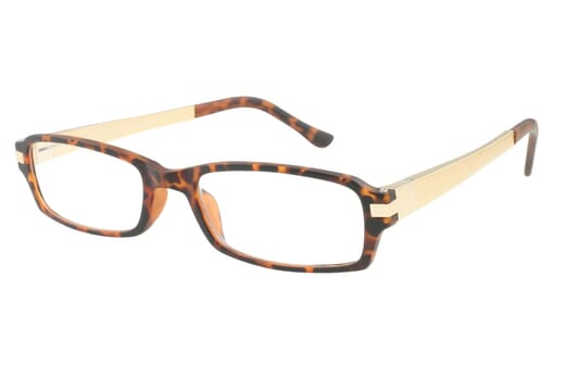 Lesebrille LEXXOO 4240 Havanna Gold seitlich