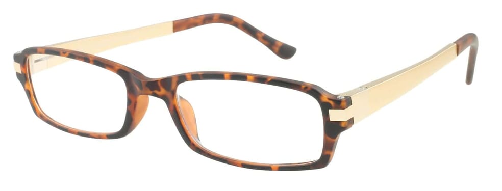 Lesebrille LEXXOO 4240 Havanna Gold seitlich Lesebrille LEXXOO 4240 Havanna Gold seitlich