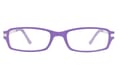 Reading glasses LEXXOO 4240 Purple Silver frontal Reading glasses LEXXOO 4240 Purple Silver frontal
