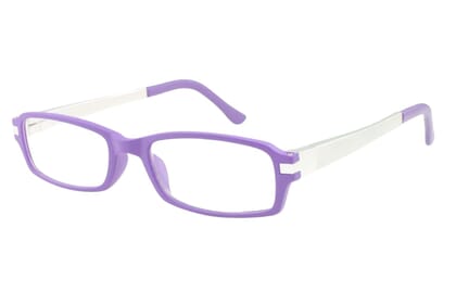 Lesebrille LEXXOO 4240 Lila Silber seitlich Lesebrille LEXXOO 4240 Lila Silber seitlich