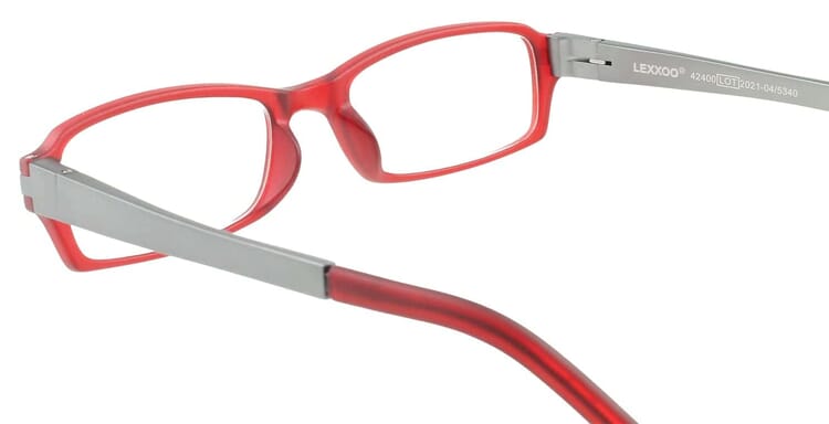 Reading glasses LEXXOO 4240 Red Anthracite inside Reading glasses LEXXOO 4240 Red Anthracite inside