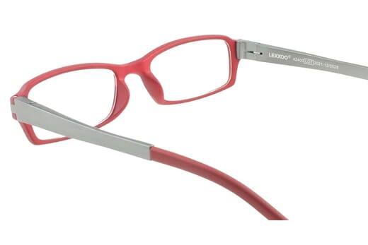 Lesebrille LEXXOO 4240 Rot Grau innen