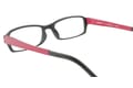 Lesebrille LEXXOO 4240 Schwarz Rot innen Lesebrille LEXXOO 4240 Schwarz Rot innen