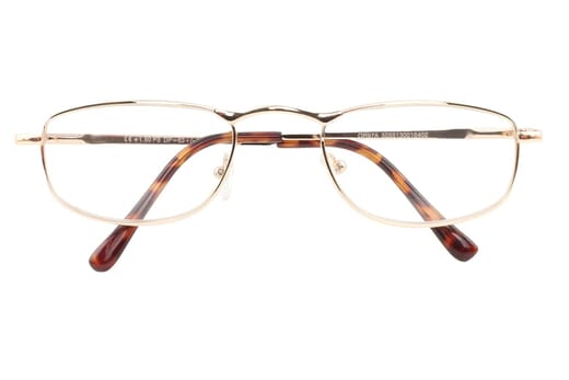 MONTANA 97A Lesebrille Gold geschlossen