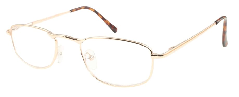 MONTANA 97A Lesebrille Gold seitlich MONTANA 97A Lesebrille Gold seitlich