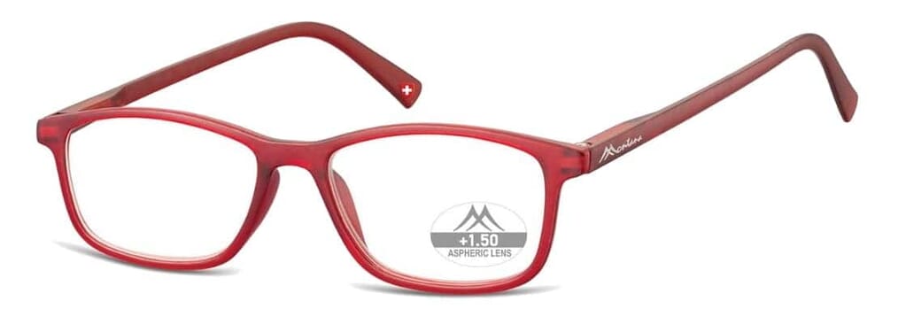 Montana Lesebrille MR51 rot seitlich Montana Lesebrille MR51 rot seitlich