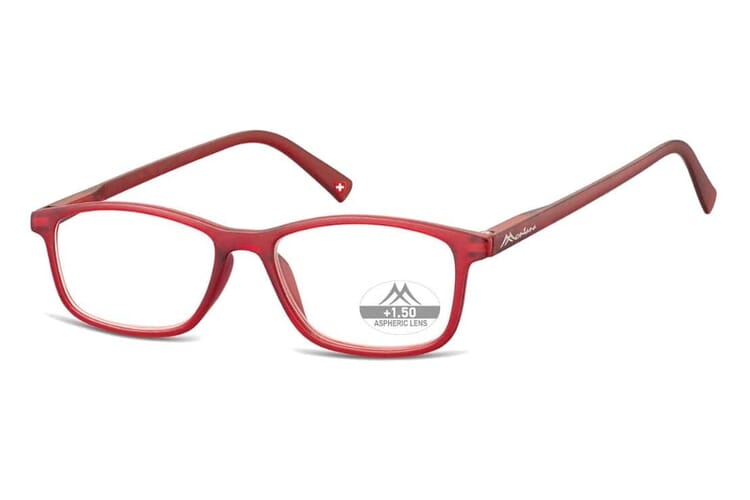 Montana Lesebrille MR51 rot seitlich Montana Lesebrille MR51 rot seitlich