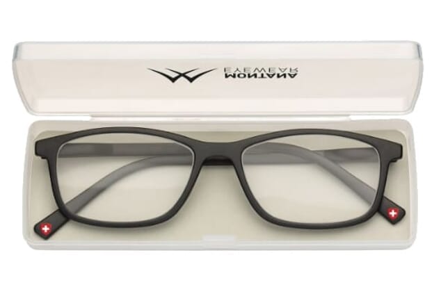 Montana Lesebrille MR51 schwarz im Etui Montana Lesebrille MR51 schwarz im Etui