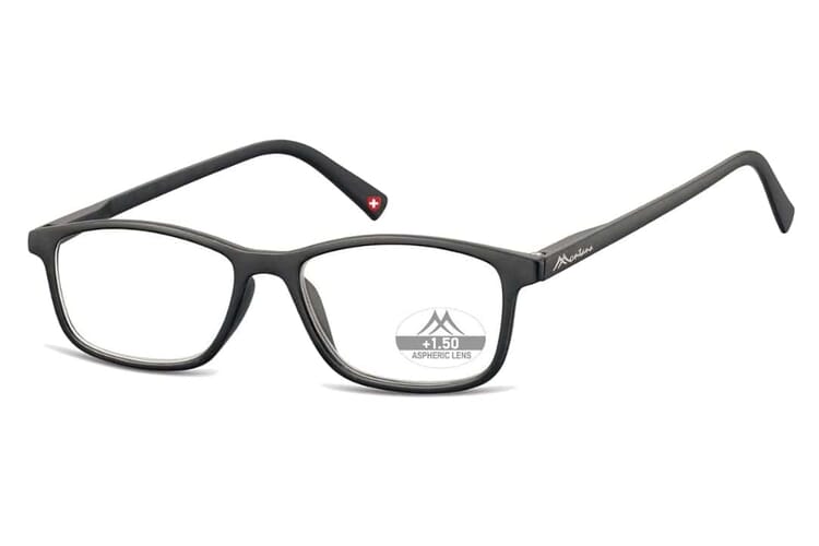 Montana Lesebrille MR51 schwarz seitlich Montana Lesebrille MR51 schwarz seitlich