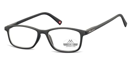 Montana Lesebrille MR51 schwarz seitlich Montana Lesebrille MR51 schwarz seitlich