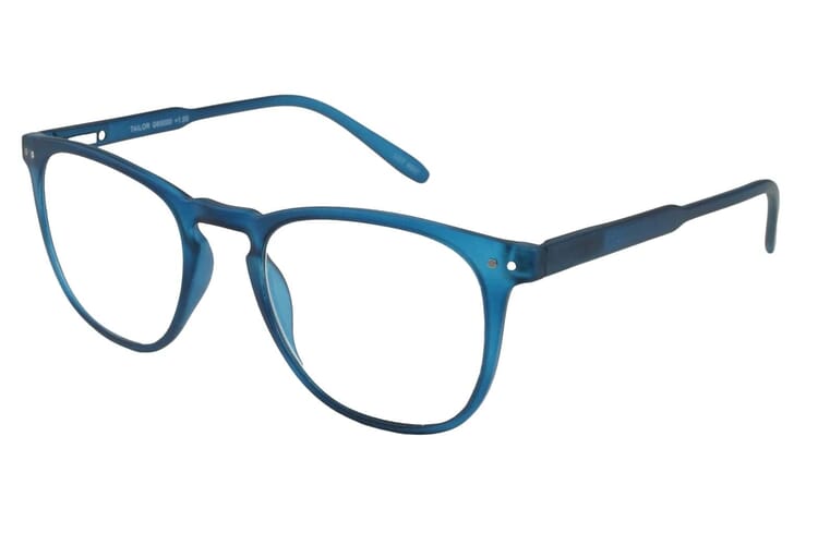 INY-G65000 lateral Reading glasses I Need You Tailor dark blue sideways