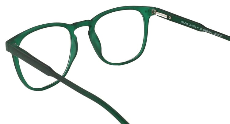INY-G65100 inside Reading glasses I Need You Tailor dark green inside